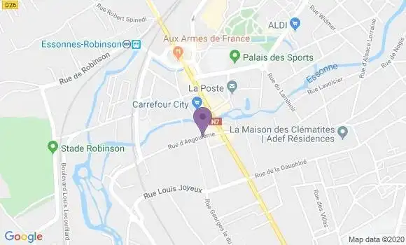 Localisation Mtre Brissaud Jean Claude