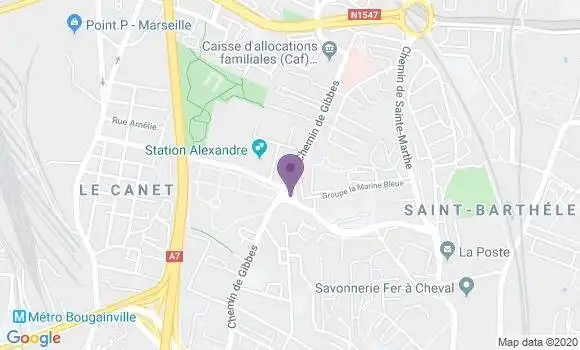 Localisation Mtre Noto Damien