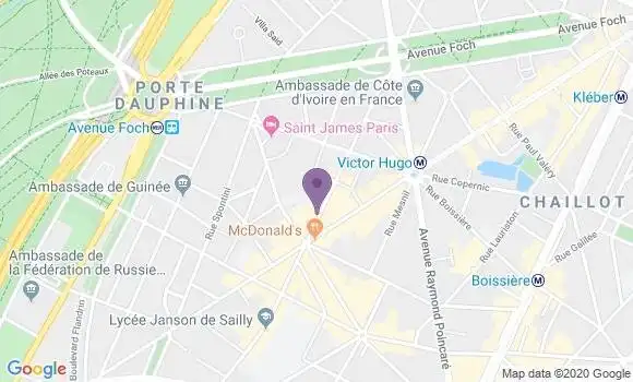 Localisation Mtre Touchard Pierre Alain