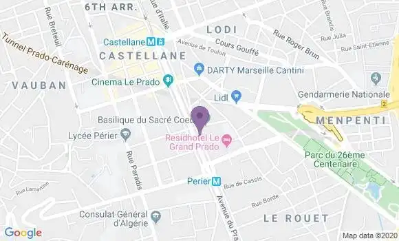 Localisation Mtre Perez Franck