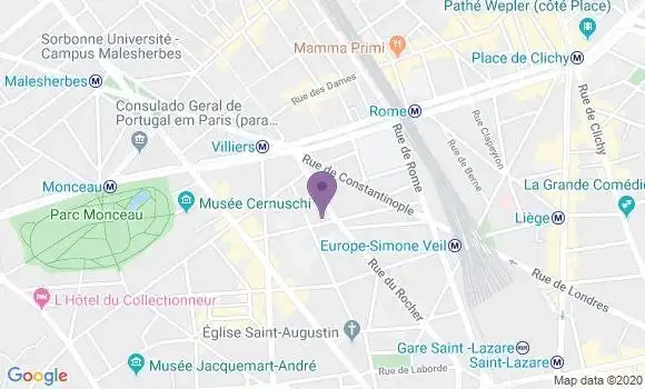 Localisation Mtre Dagan Véronique