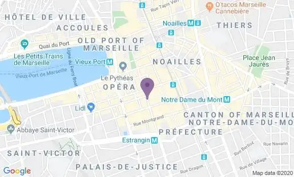Localisation Mtre Prosperi Sandrine