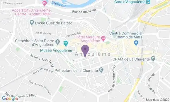 Localisation Mtre Cluzel Jacques