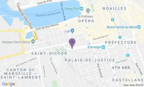 Localisation Mtre Rampal Vincent