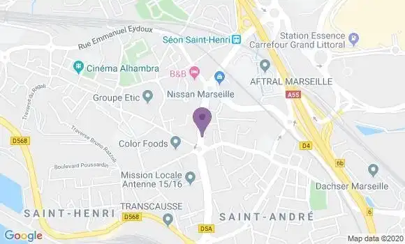 Localisation Mtre Rastouil Antoine