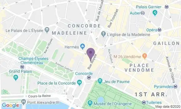 Localisation Mtre Trilling Otto Valérie