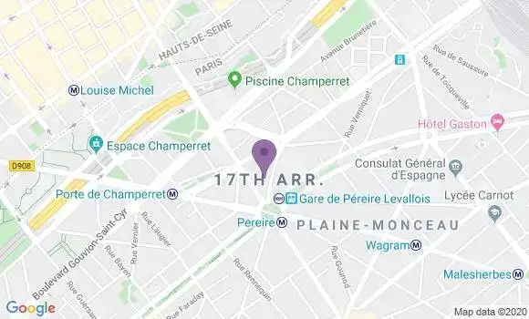 Localisation Mtre Dahan Isabelle