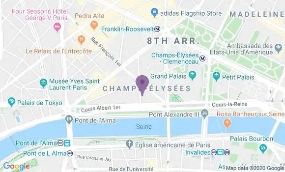 Localisation Mtre Tripet François
