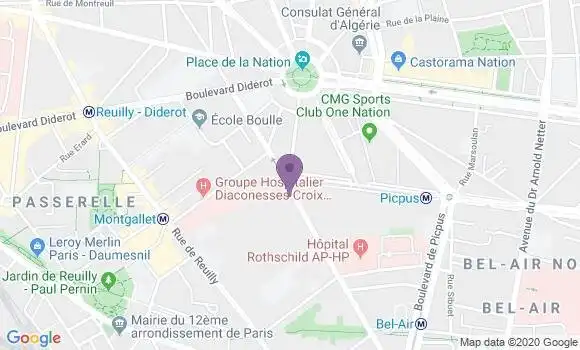 Localisation Mtre Trnka Daniel Claudine