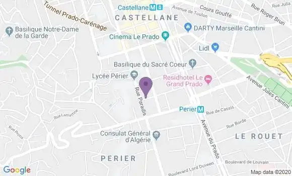 Localisation Mtre Saint Pierre Louis