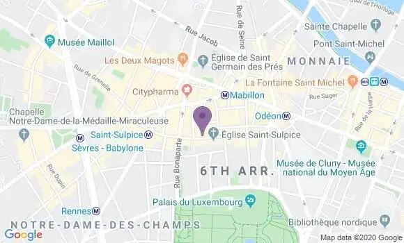 Localisation Mtre Ullmann Martine