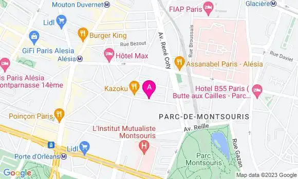 Localisation Mtre Uzan Nicolas