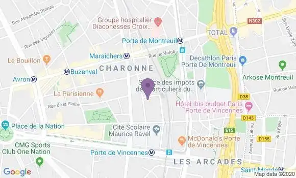 Localisation Mtre Vacher Eric