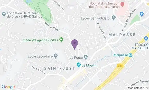 Localisation Mtre Sourdot Caroline