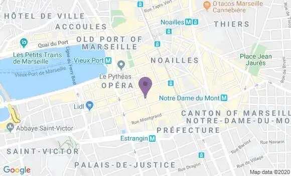 Localisation Mtre Valero Sonia