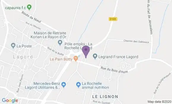 Localisation Mtre Van Robais Camille