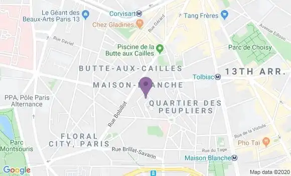 Localisation Mtre Dalle Christophe