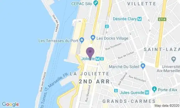 Localisation Mtre Zanetti Jérome