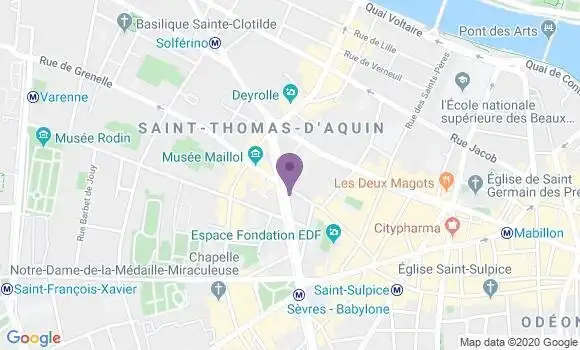 Localisation Mtre Varenne Emmanuelle