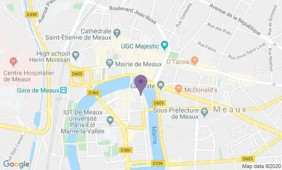 Localisation Mtre Bahuchet Catherine
