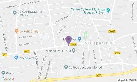 Localisation Mtre Balducci Guerin Christine