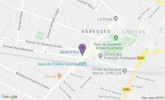 Localisation Mtre Blutteau Martin Nathalie