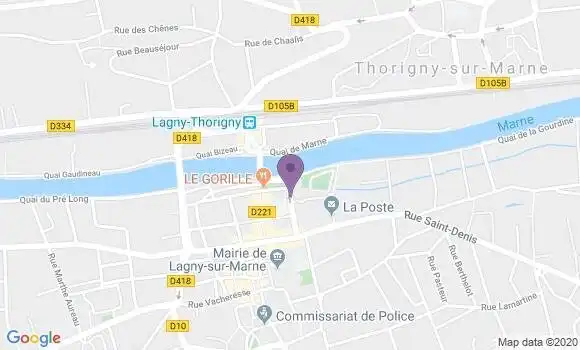 Localisation Mtre Carterot Sophie