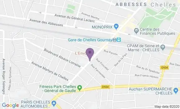 Localisation Mtre Carvalho Mendes Clara