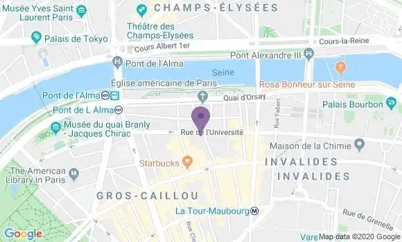 Localisation Mtre Vassenaix Paxton Anne Sylvie