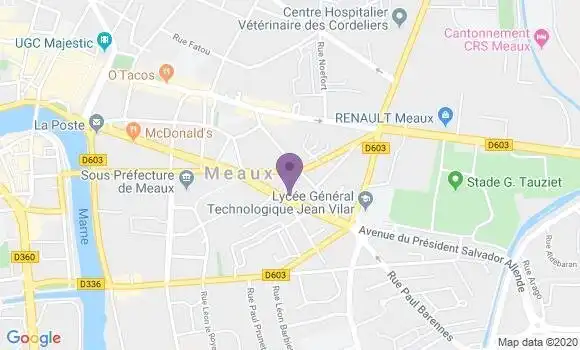 Localisation Mtre Debauge Philippe