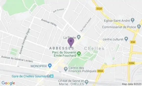 Localisation Mtre Debray Sophie