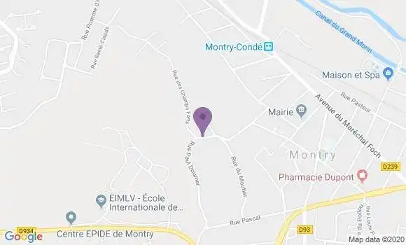 Localisation Mtre Deschamps Florence