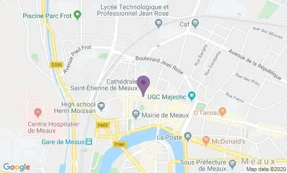 Localisation Mtre Desmoulin Sarah