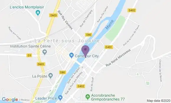 Localisation Mtre Ferrari Hélène