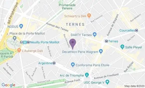 Localisation Mtre Vaubaillon Caroline