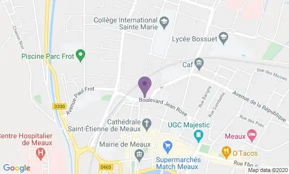 Localisation Mtre Heusele Christine