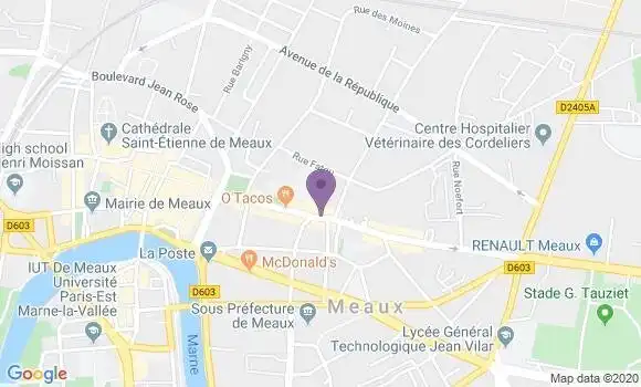 Localisation Mtre Hubert Laurence