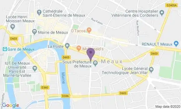 Localisation Mtre Ieva Solange