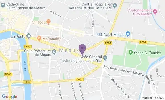 Localisation Mtre La Burthe François