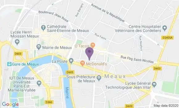 Localisation Mtre Magalhaes Corinne
