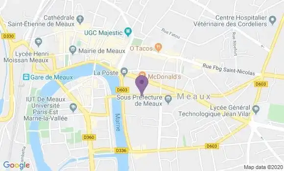 Localisation Mtre Maisonneuve Denis