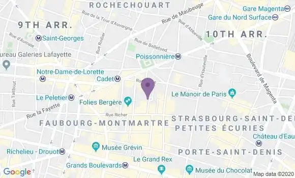 Localisation Mtre Velut Jean François