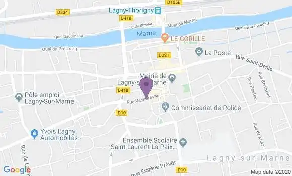 Localisation Mtre Potdevin Luce