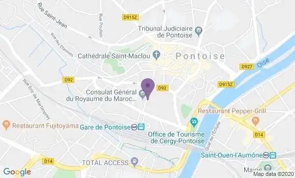 Localisation Mtre Verdet Thomas