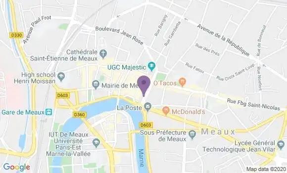 Localisation Mtre Renard Jacques