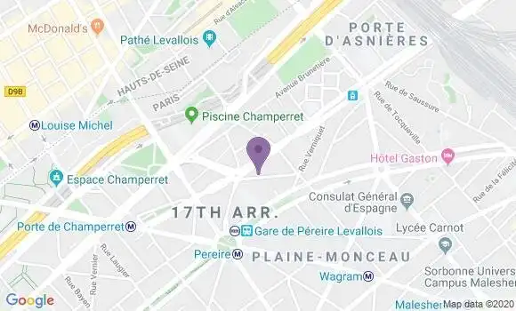 Localisation Mtre Damiano Nathalie