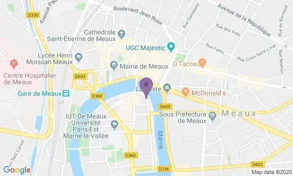 Localisation Mtre Silberberg Maud