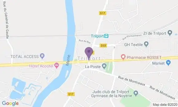 Localisation Mtre Soulis Edith