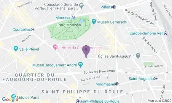 Localisation Mtre Vergilino Brigitte