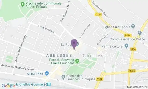 Localisation Mtre Vergonjeanne Sandrine